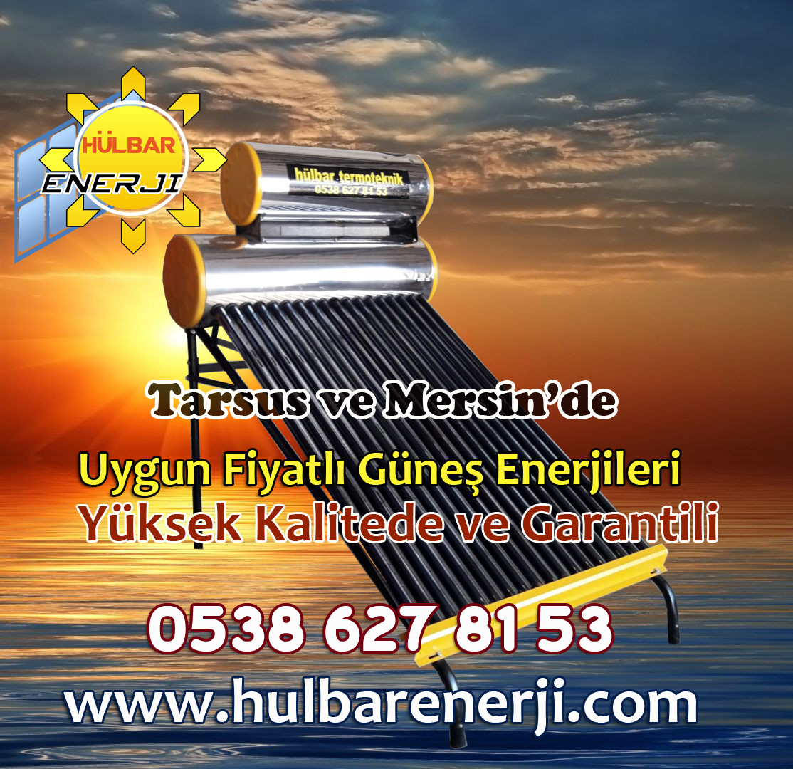 Tarsus Hülbar Güneş Enerjileri websitesi ilkedesign tarafından yapılmıştır.