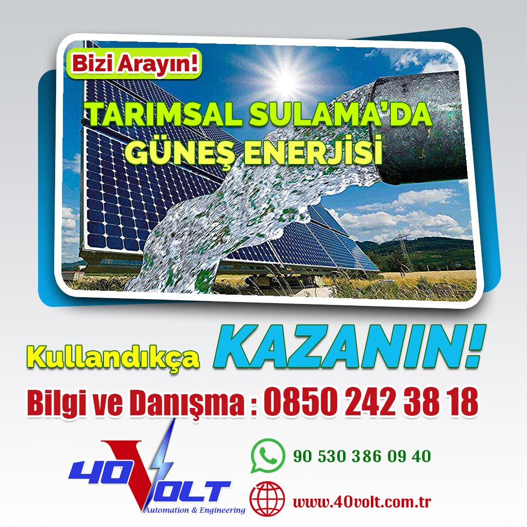 Kırşehir 40 Volt Solar Enerji Sistemleri websitesi ilkedesign tarafından yapılmıştır.