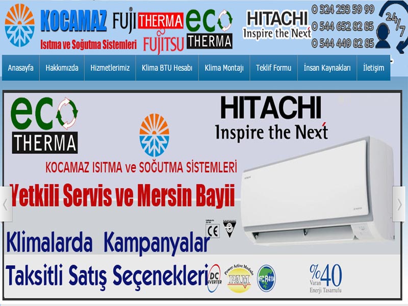 Mersin Klima Tamiri websitesi ilkedesign tarafından yapılmıştır.