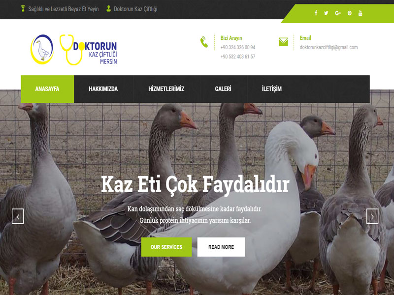 Doktorun Kaz iftlii websitesi ilkedesign tarafndan yaplmtr.