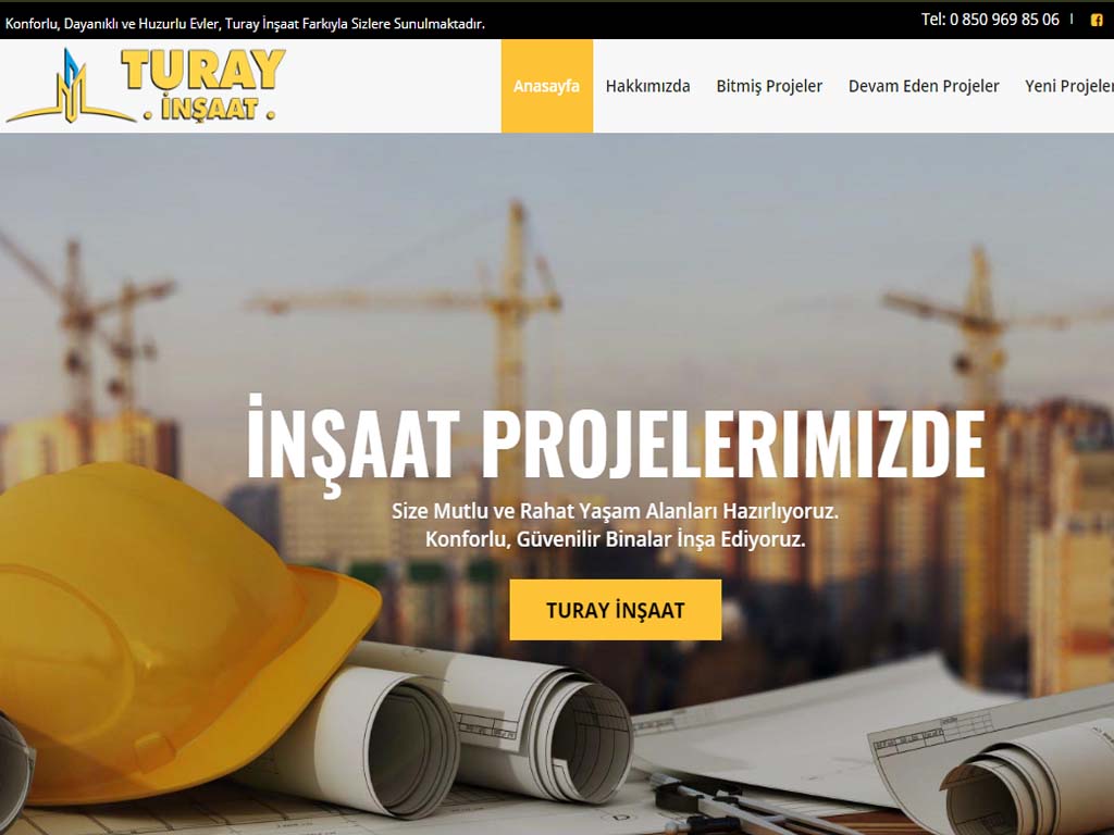 Turay naat Kurumsal Websitesi