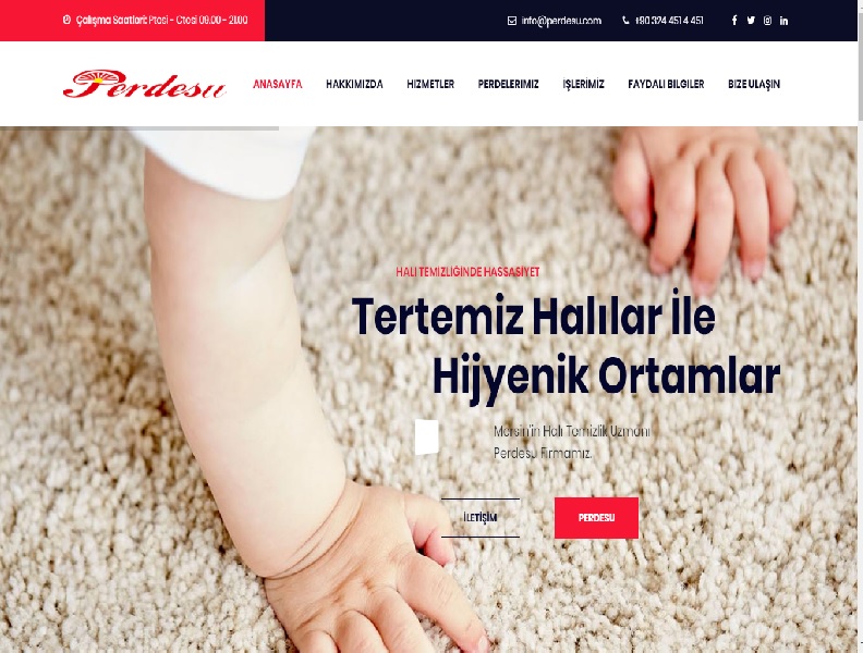 Perdesu Hal ve Perde Temizleme websitesi ilkedesign tarafndan yaplmtr.