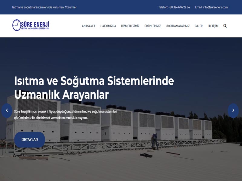 Sre Enerji websitesi ilkedesign tarafndan yaplmtr.