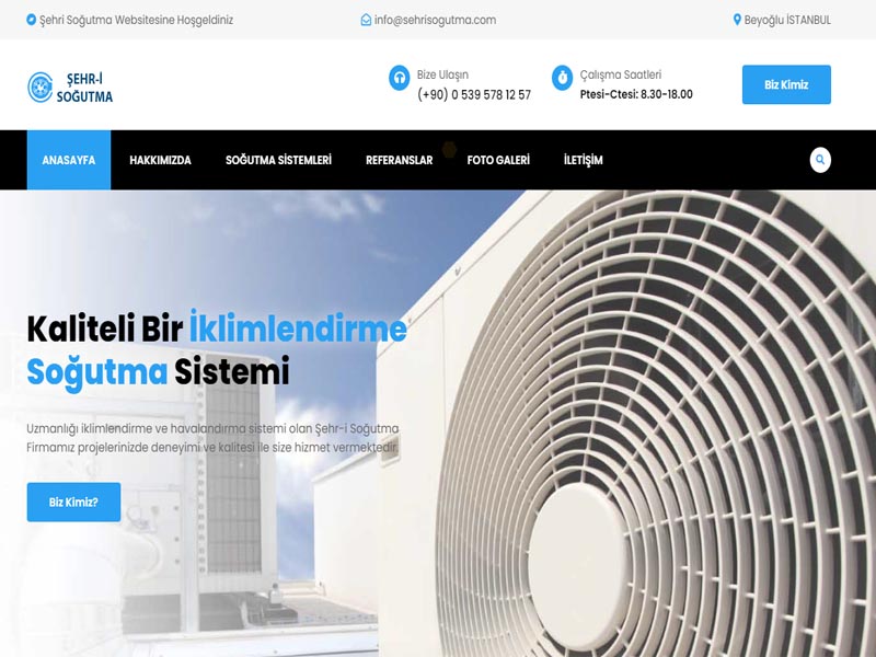 stanbul ehr-i Soutma Sistemleri websitesi ilkedesign tarafndan yaplmtr.