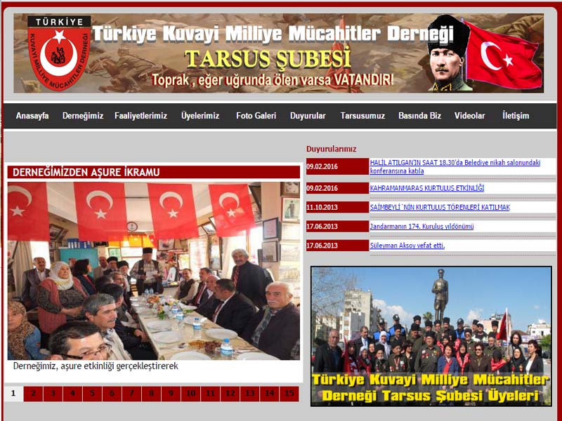 Tarsus Kuvayi Milliye Derneği websitesi ilkedesign tarafından yapılmıştır.